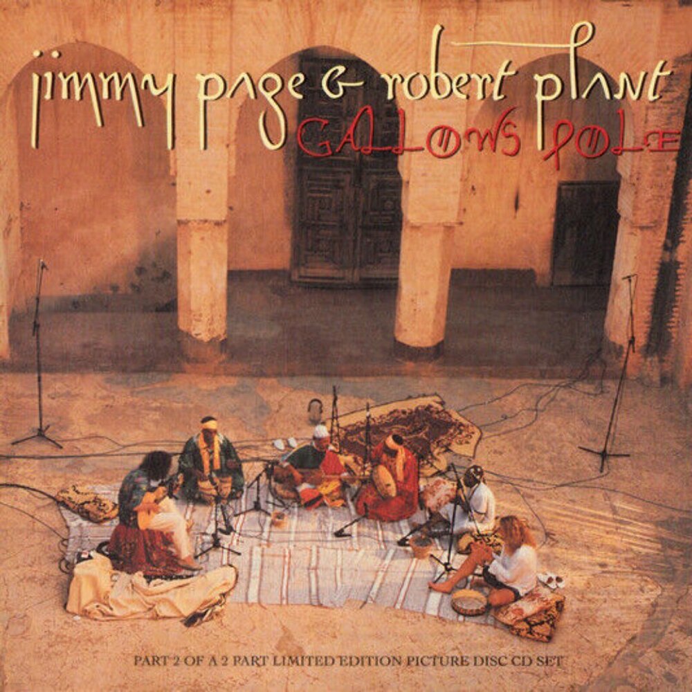 JIMMY PAGE & ROBERT PLANT Gallows Pole #2 CD UK Fontana PPDD2 LIMITED EDITION